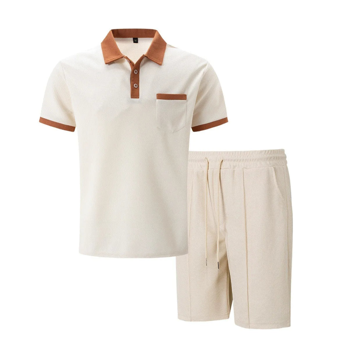 The Capri Set – Vintage Polo & Shorts Co ord for Men