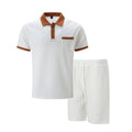 The Capri Set – Vintage Polo & Shorts Co ord for Men
