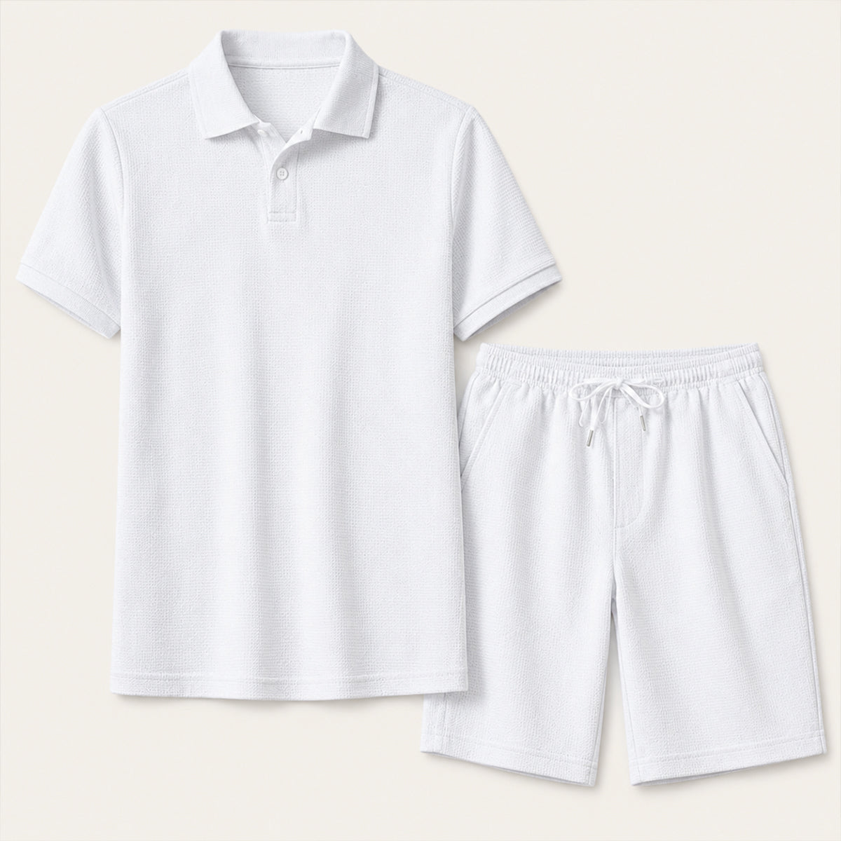 The Ashwood Creek Men’s Casual Co Ord Set –  Shirt & Shorts