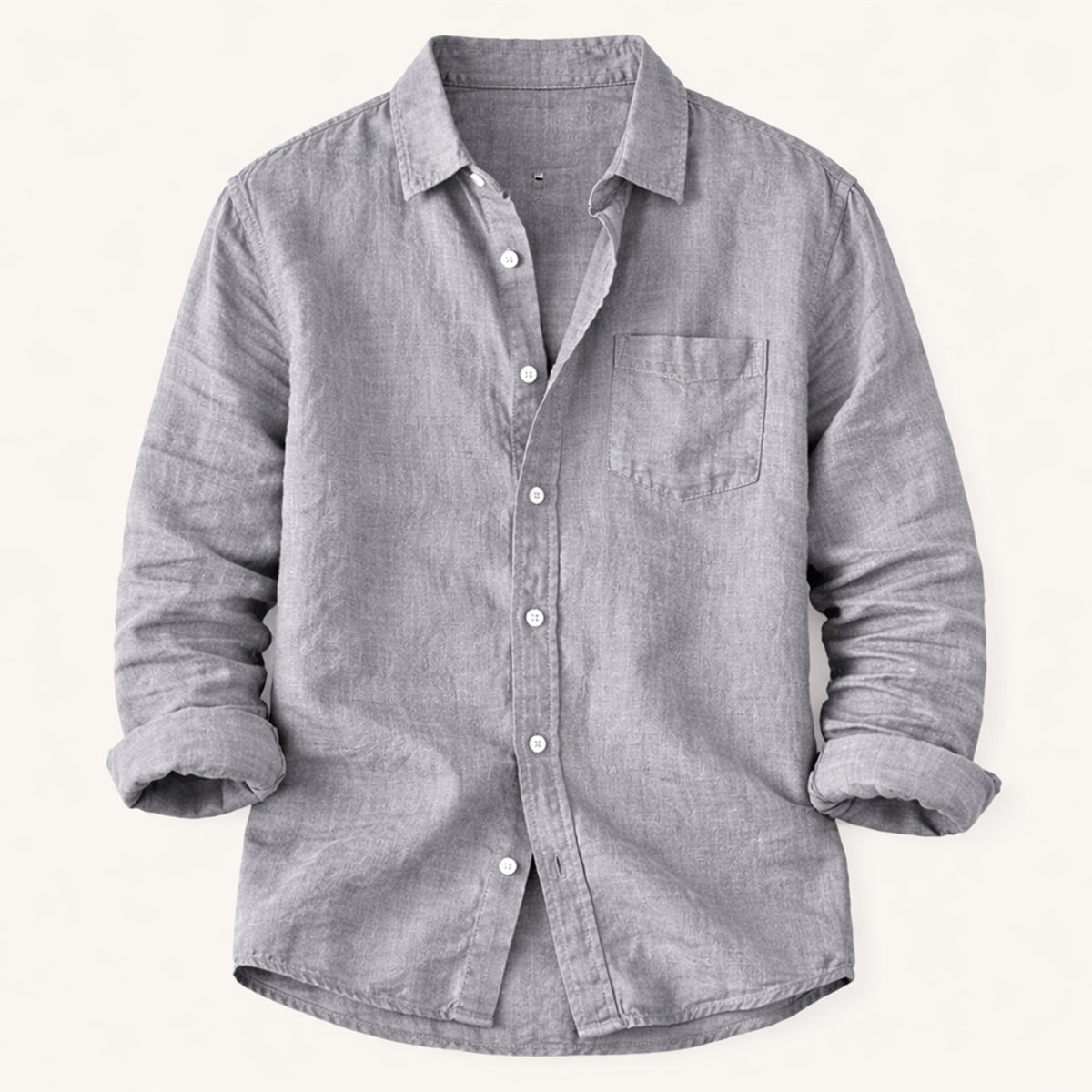 The Knightsbridge Men’s Lightweight Stand Collar Shirt