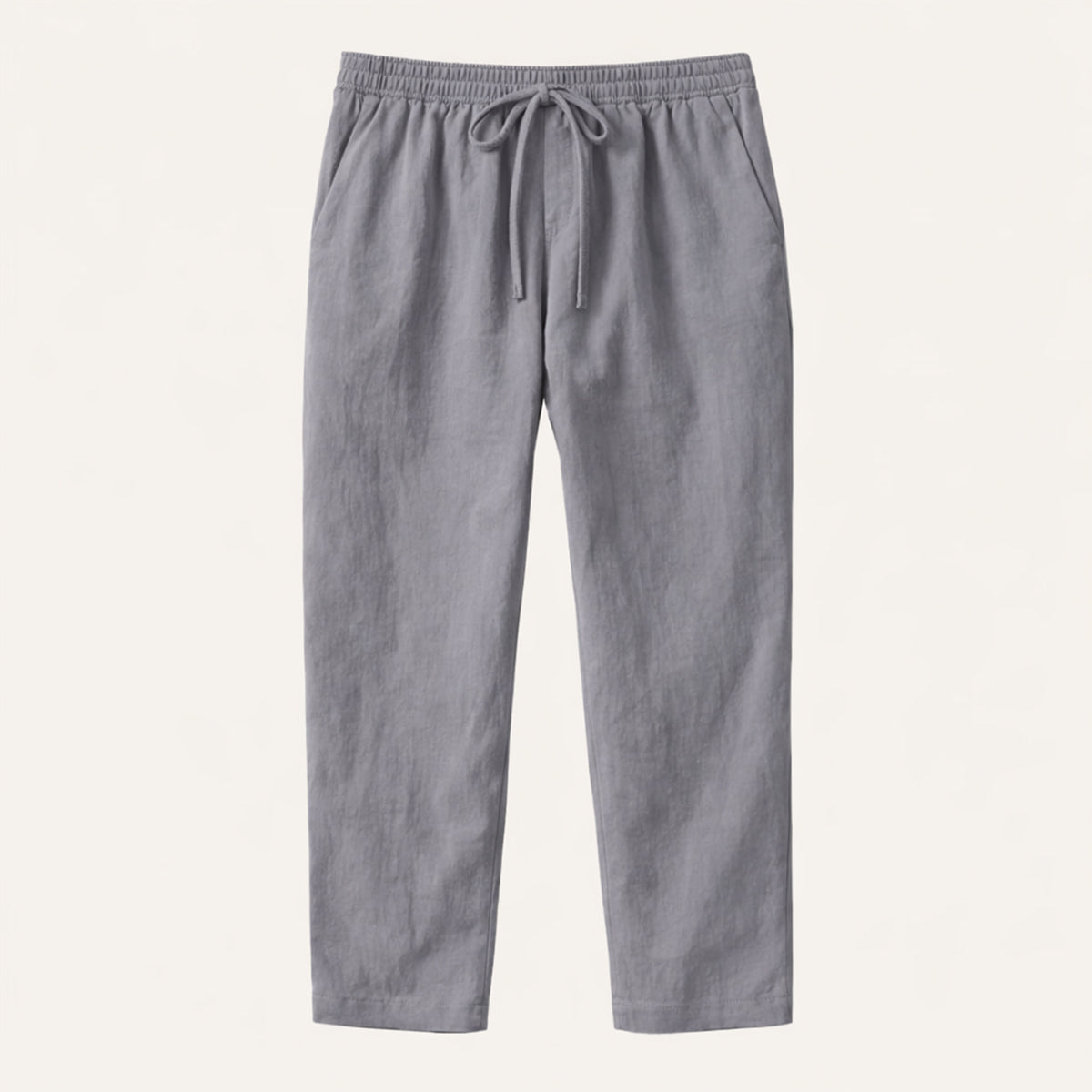 The Meadowgate Men’s Lightweight Breathable Drawstring  Cotton Linen Pants