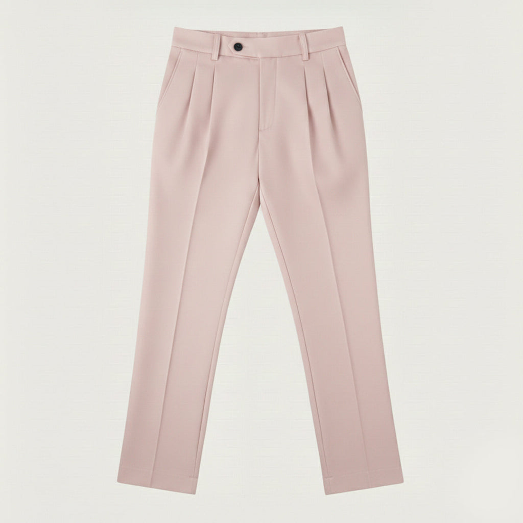 The Bologna Men’s Loose Fit Lightweight Linen Summer Pants