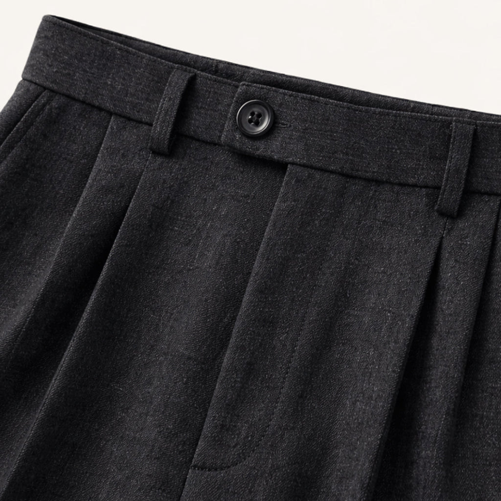 The Brighton Men’s Vintage Classic Tailored Pleated Pants