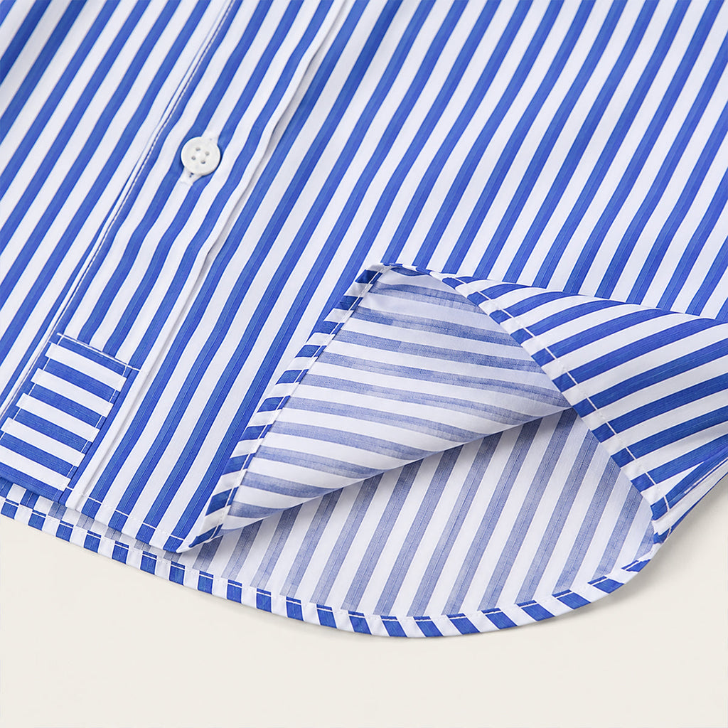 The Foxborough Men’s Casual Striped Wrinkle Resistant Shirt