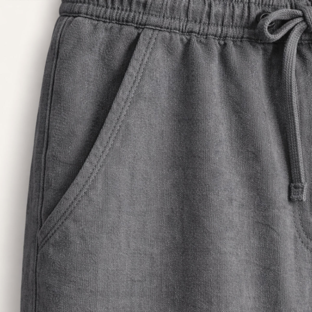The Brookridge Men’s Trendy Relaxed Fit Linen Wide Leg Drawstring Pants