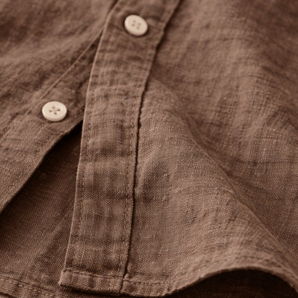 The Knightsbridge Men’s Lightweight Stand Collar Shirt