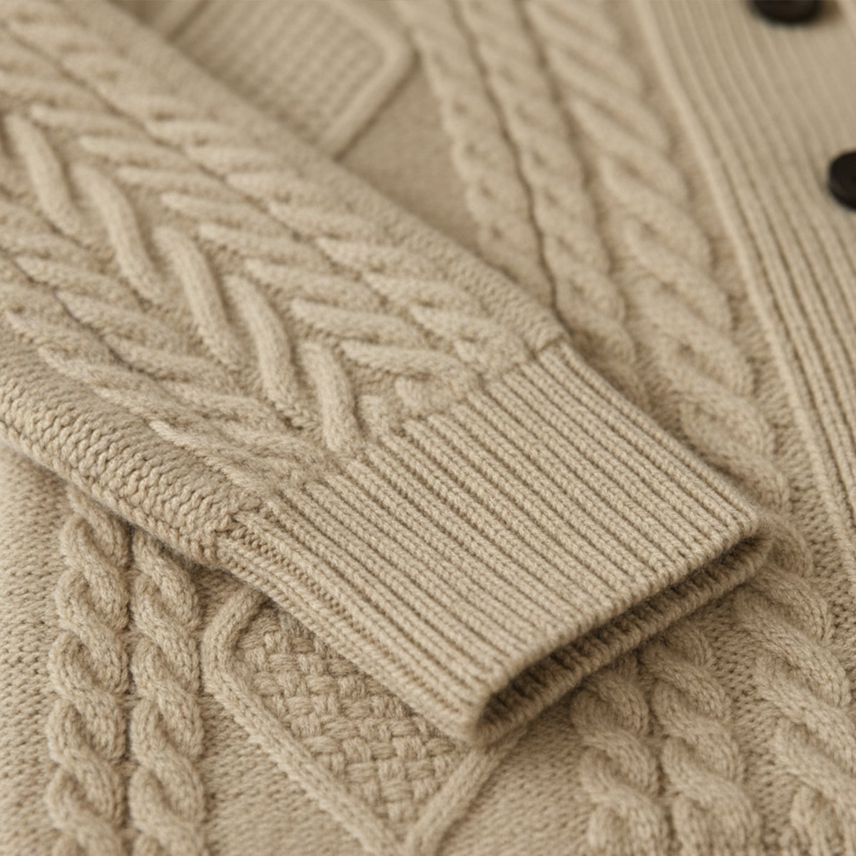 Men's 100% Cashmere Cardigan