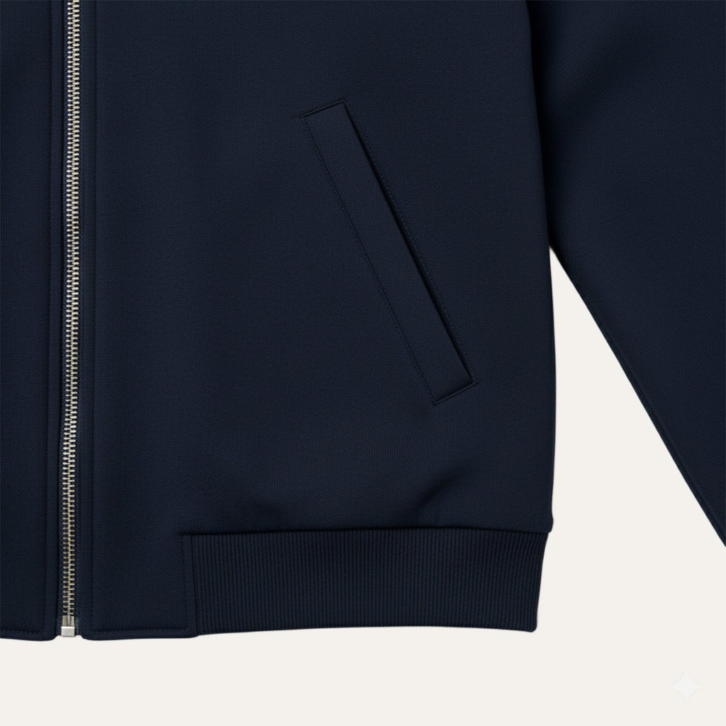 The Napoli Men’s Navy Blue Co Ord Set – Lightweight Jacket & Pants