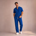 The Pinewater Men’s Linen Summer Trendy Set – Shirt & Pants