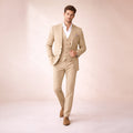 The Silverwood Men’s 3 Piece Slim Fit Suit – Elegant Blazer, Waistcoat & Pants Set