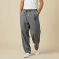 The Brookridge Men’s Trendy Relaxed Fit Linen Wide Leg Drawstring Pants